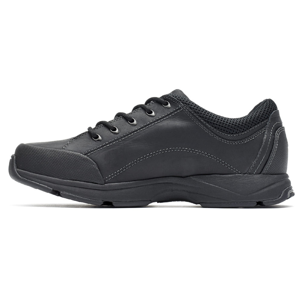 Tenis Rockport Homem Pretas - Chranson Lace-Up - 24187TARZ